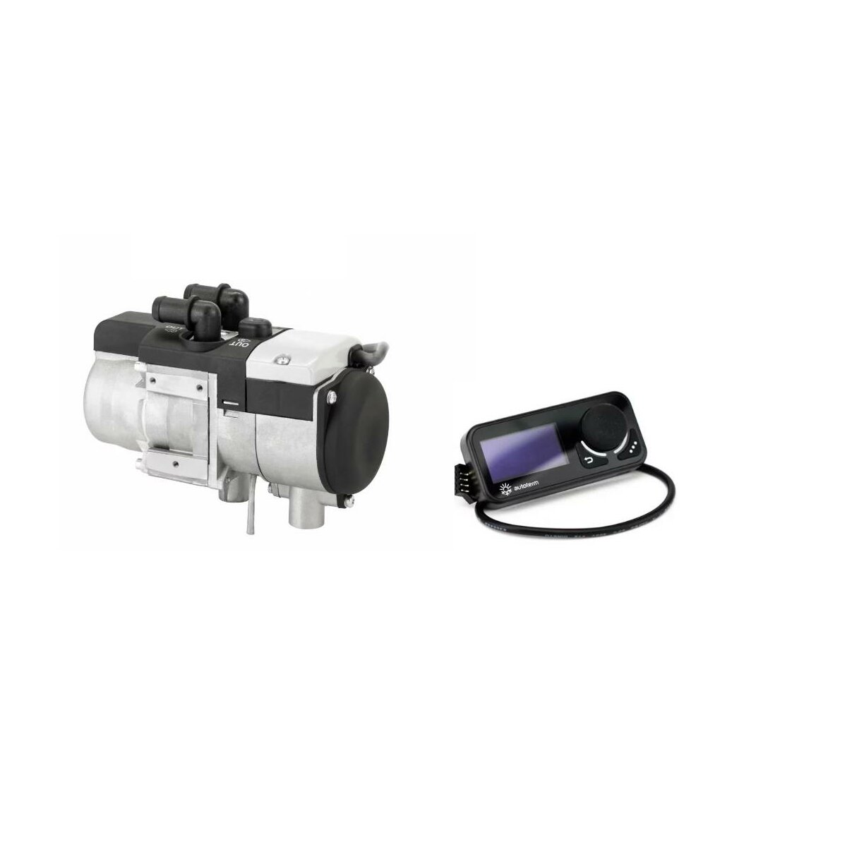 autoterm flow 5d 12v ogrzewanie postojowe wodne 5 kw z panelem sterowania comfort control